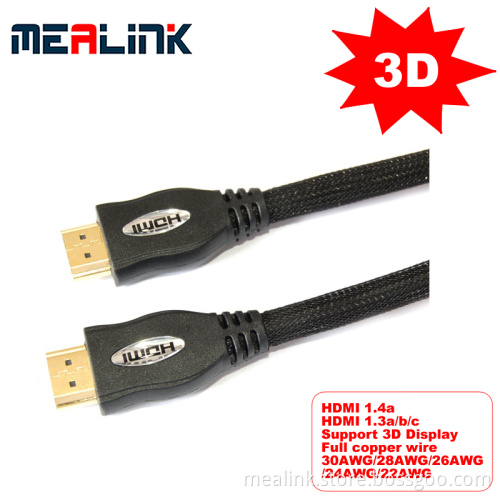 Full 19pin 3D 4k*2k HDMI 1.4V Cable